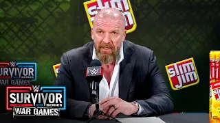 Triple H discusses CM Punk’s epic return: Survivor Series: WarGames Press Conference highlights