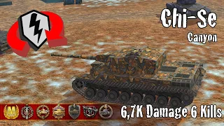 Chi-Se  |  6,7K Damage 6 Kills  |  WoT Blitz Replays