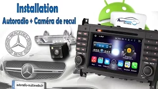 Installation autoradio et caméra de recul sur Mercedes (Partie 1)
