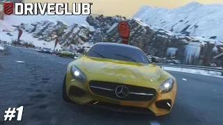 DriveClub - PS4 Pro Gameplay Playthrough - Mercedes-AMG GT S + Replay PART 1