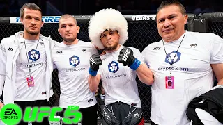 Khabib Nurmagomedov vs. Umar Nurmagomedov (EA sports UFC 5)