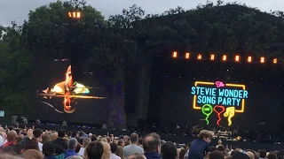 DONT YOU WORRY BOUT A THING, Stevie Wonder, Hyde park, London 6 July 2019 Live 4K
