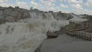 Orange river flood update 7 January 2022, Augrabies 4