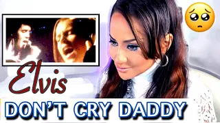 Vocal Coach REACTS to Elvis Presley Don't Cry Daddy + Lisa Marie Duet | Lucia Sinatra