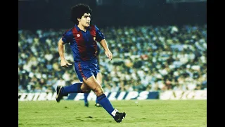 Maradona skills & goals - FC Barcelona