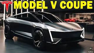 Elon Musk Just LEAKED All-New Model V Coupe Never Appeared! SHOCK Price, Parameters and Tech Inside!