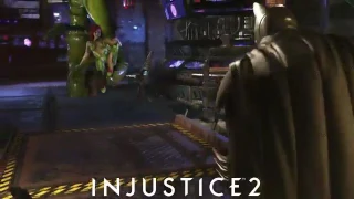 Injustice 2: Intro Dialogue between Poison Ivy and Batman