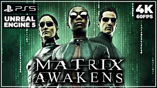 THE MATRIX: AWAKENS ➤ МАТРИЦА НА UNREAL ENGINE 5! [4K PS5] ➤ Геймплей и Первый Взгляд на Русском