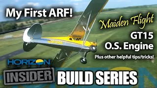 Horizon Insider Build Series: My First ARF! Gas Conversion Maiden Flight