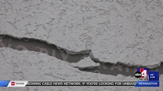 Large, mysterious cracks in Eagle Mountain home causing concern