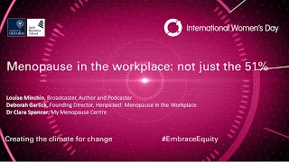 International Women's Day - Menopause in the workplace: not just the 51%