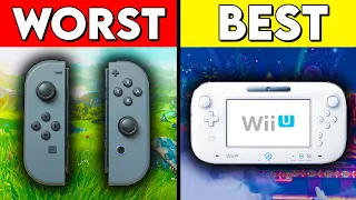 Ranking EVERY Single Nintendo Controller!