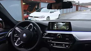 BMW G30 - 530D... Parking test