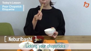 What Not to Do With Your Chopsticks In Japan