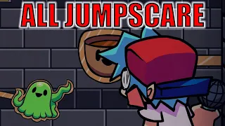 FNF All Jumpscare / Game Over Screen in Spooky's Jump Scare Mansion / Spooky's Saturday Scare