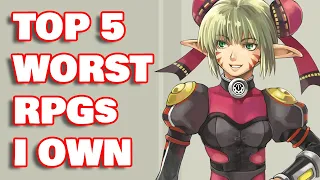 Top 5 WORST RPGs In My Collection