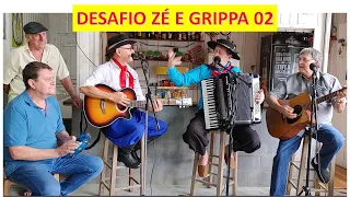 ZÉ BARTH inédito: DESAFIO ZÉ E GRIPPA 02