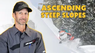 Ep15 - Ascending Steep Slopes On A Snowmobile