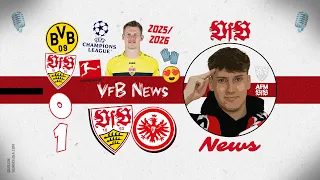 BVB 0:1 VfB 💪 Stuttgart international 🏆 VfB News mit Nübel 🧤😍 VfB vs Frankfurt ⚪🔴