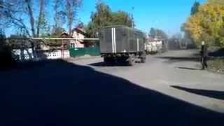 Колонна ВСУ едет на передовую UAF convoy