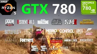 GTX 780 Test in 25 Games in 2020