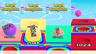 ALL LEVELS CROSSED - BALL RUN 2048