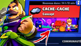 Le brawler le plus puissant en CACHE CACHE GÉANT sur Brawl Stars (concept)