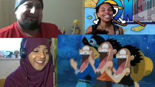 Garp beats up Ace,Sabo,Luffy Reaction Mashup