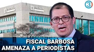 ¡URGENTE! Barbosa amenaza a periodistas por revelar como ignoró atentado contra Gustavo Petro