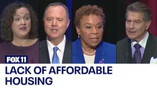 California Senate candidates debate rising housing costs