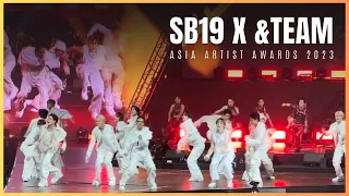 (4K FANCAM) SB19x&Team Full Performance in Asia Artist Awards 2023