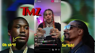 Tekashi 6ix9ine Goes LIVE on Instagram & EXPOSES SNITCHES! (Meek Mill, Snoop Dogg) *FULL STREAM*