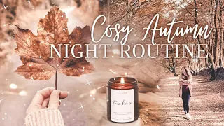 COSY FALL EVENING ROUTINE 2021 🍂Autumn vlog, cosy night routine, Autumn at home