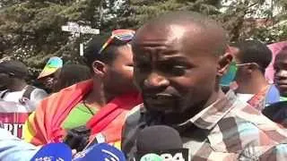 Anti-gay protest: Kenyans protest outside Ugandan Embassy