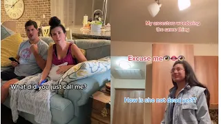 Calling parents by their first name |Tiktok compilation 2023 |hilarious reactions 😆