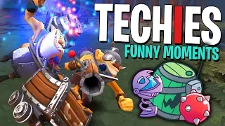 How Does Techies Get Away With This? - DotA 2 Funny Moments