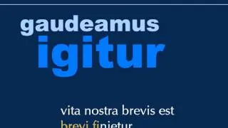 Gaudeamus Igitur Karaoke