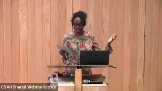 Schröder Lecture 2022 by Sharon Dodua Otoo