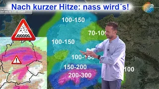 Donnerstag & Freitag neue Gewitter/Unwetter. Der Sonntag kommt jetzt dazu - und das bleibt dann so!