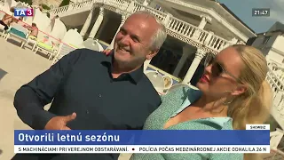 TA3 SHOWBIZ - OTVORENIE LETNEJ SEZÓNY 2021 V SPA APHRODITE