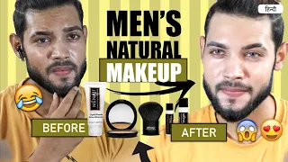 Natural and Basic Makeup for Men's | Men's Makeup Tutorial - SAHIL