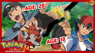 ADULT ASH FINALLY REVEALED in the Pokémon Anime?! Ash Ketchum GROWS UP?!