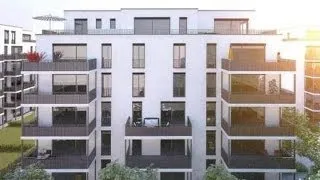 Offenbach -Luisenhof. New Apartments in the Westend of Offenbach. A green haven in the city ce