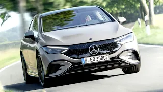 All-New Mercedes-Benz EQE 350 🔋 Edition ONE AMG Line 2022 | Driving, Interior & Hyperscreen