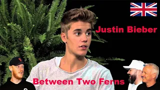 Between Two Ferns - Justin Bieber REACTION!! | OFFICE BLOKES REACT!!