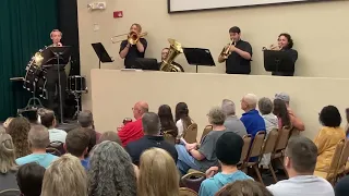 (2023-5-15) Puttin on the Ritz - VHS Brass Quintet