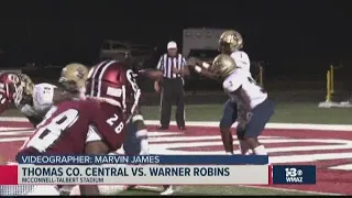 Thomas County Central vs. Warner Robins 2019 Georgia high school football highlights (Week 9)