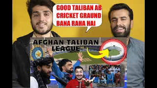 Afghan Taliban seek India s help to build a international cricket ground in afghan AFGHAN REACTION!