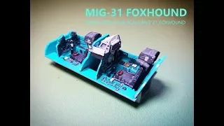 Hobby Boss MIG-31 Foxhound - Cockpit | The Inner Nerd