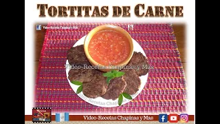 Receta Tortitas de Carne Guatemala